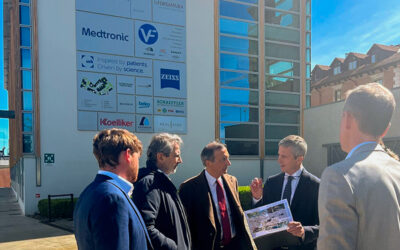 Il sindaco Beppe Sala visita il Milano Certosa District